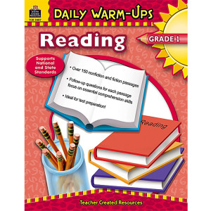 Daily Warm-Ups: Reading Book, Grade 1