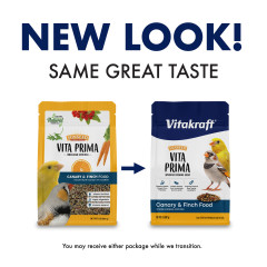 Image of Vitakraft Sunseed Vita Prima Canary & Finch Food, 2 lb