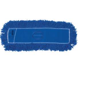 Rubbermaid Commercial, Twisted Loop Synthetic Dust Mop, 24"W, Blue