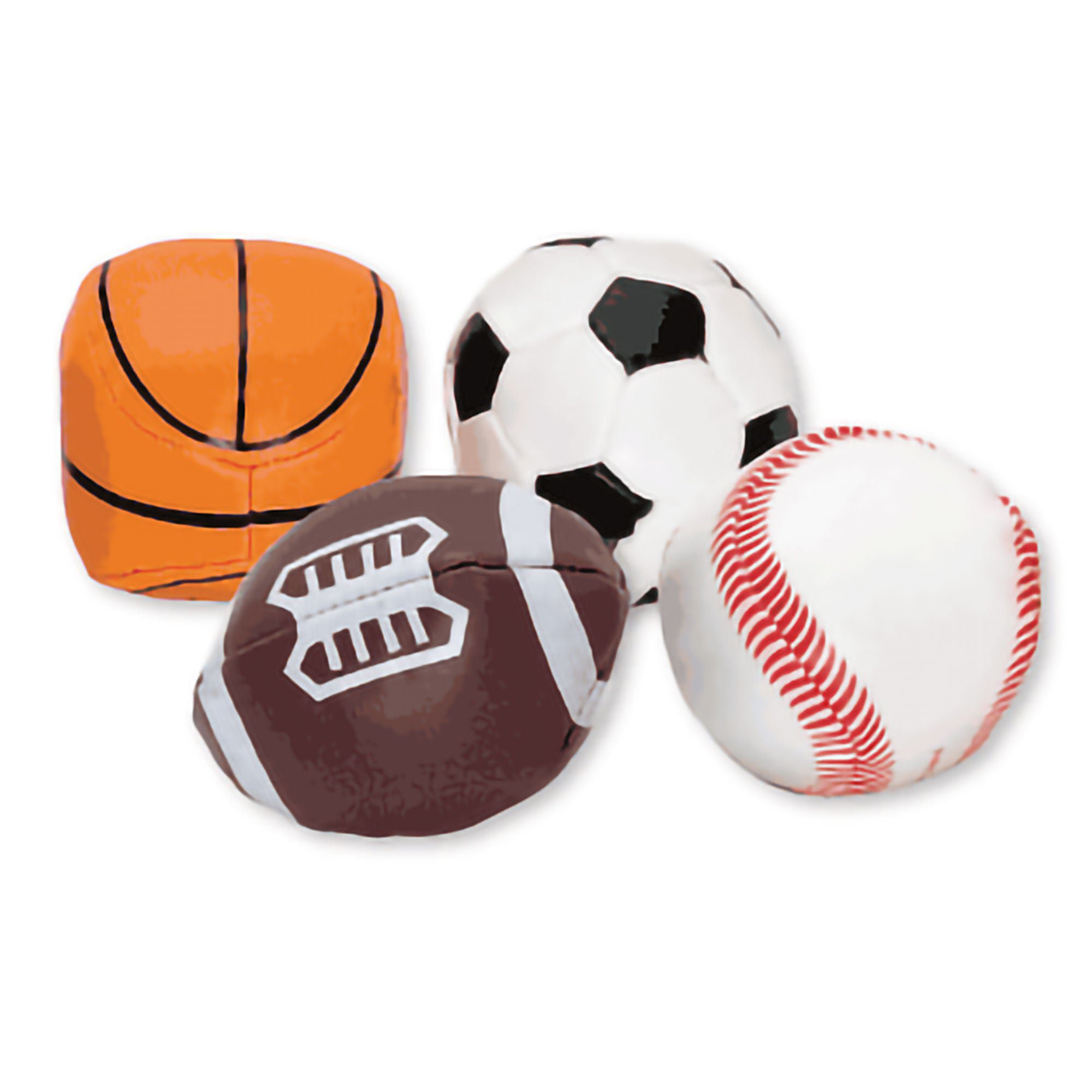 Toys Kids Love Stickers® 24 per Pack Soft Sport Balls 2 Inch Diameter