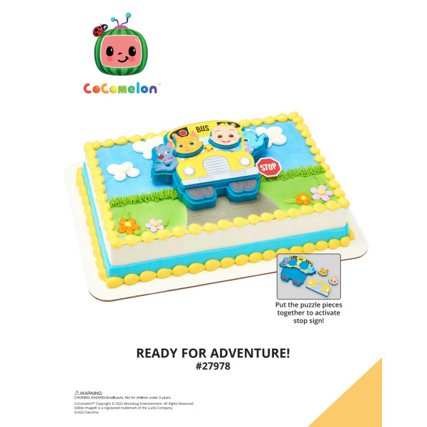 CoComelon™ Ready for Adventure! The Magic of Cakes® Icing Only Page