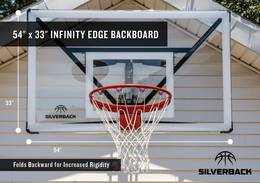 Silverback NXT Wall Mounted Basketball Hoop Silverback Goalrilla