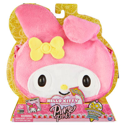 Purse Pets, Sanrio Hello Kitty and Friends, My Melody Interactive Pet Toy and Handbag with over 30 Sounds and Reactions, Kids Toys for Girls