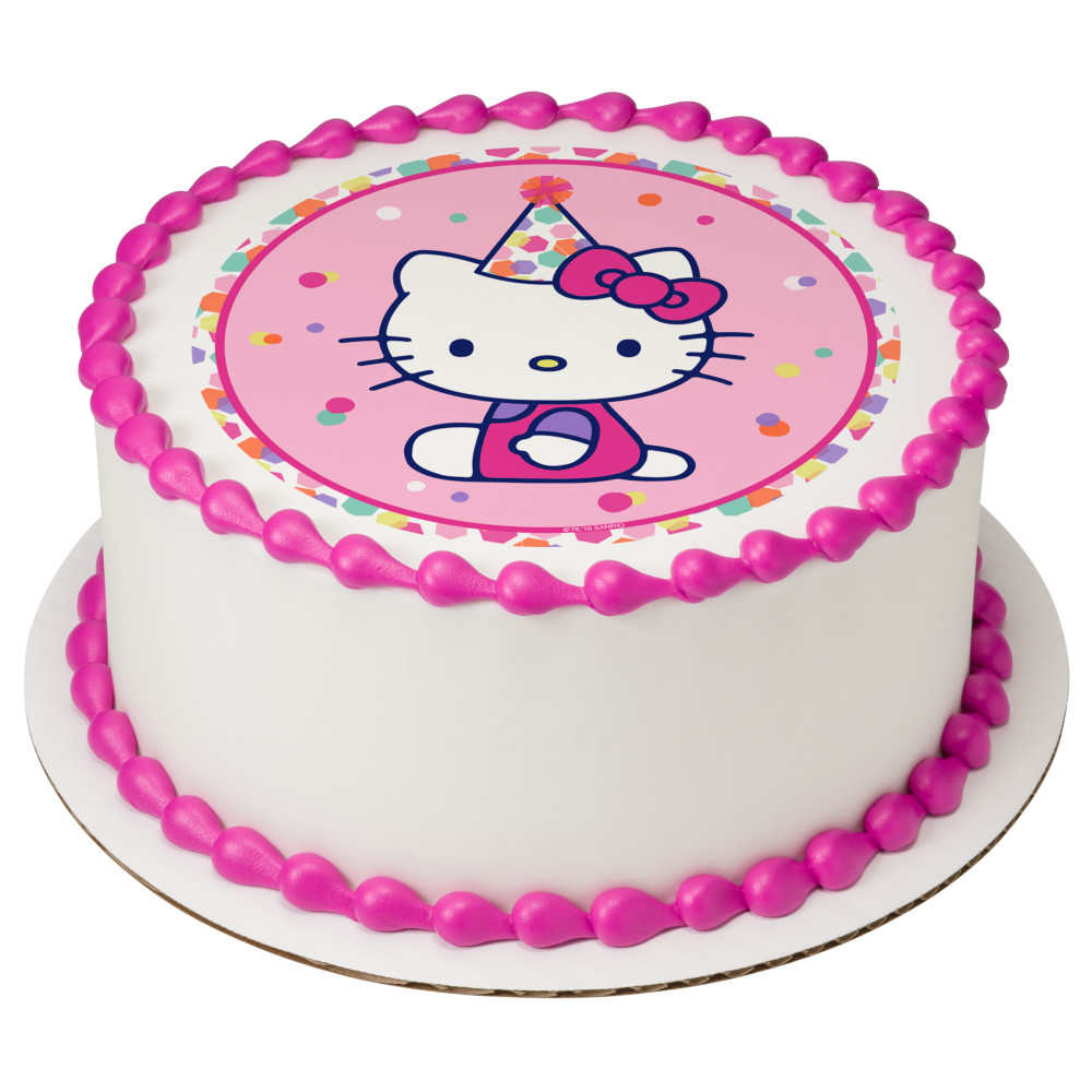 Order Hello Kitty® Party Hat Edible Image® by PhotoCake® Cake from