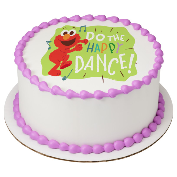 Sesame Street® Elmo Happy Dance PhotoCake® Edible Image®