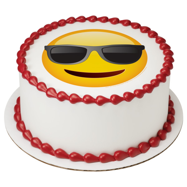 emoji™ Sunglasses PhotoCake® Edible Image®