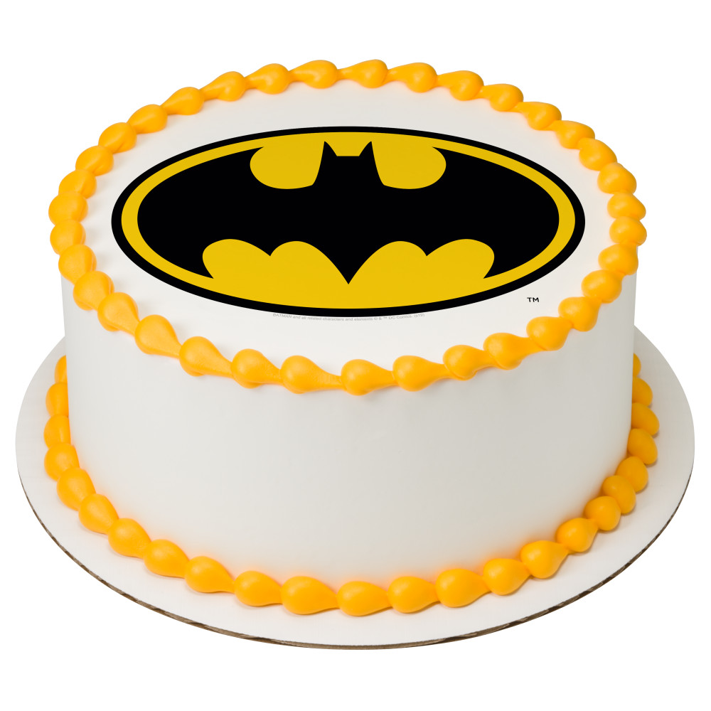 Order Batman™ Emblem Edible Image® by PhotoCake® Cake from COBORN'S ...