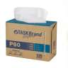 Hospeco, TaskBrand P60, 9.00"x16.75", Hydroentangled, General Purpose Wipers, White