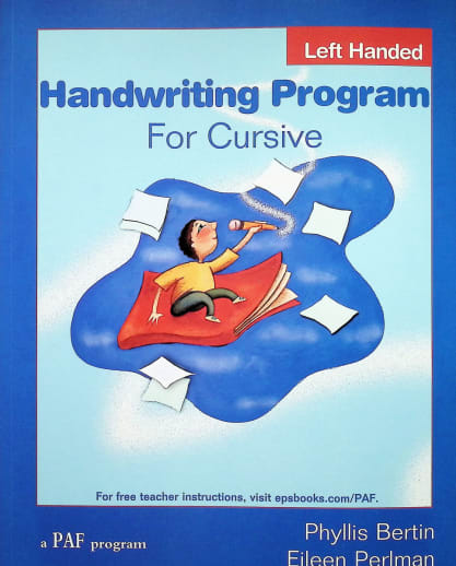 Handwriting Program for Cursive Left-Handed