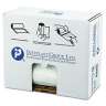 Inteplast,  LLDPE Interleaved Liner, 47 gal Capacity, 40 in Wide, 46 in High, 0.8 Mils Thick, White