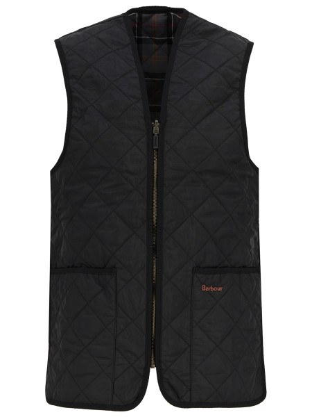 Gilet trapuntato/fodera con zip Gilet trapuntato/fodera con zip