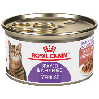 Spayed/Neutered Thin Slices In Gravy Canned Cat Food