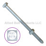 3/4" X 20" SQUARE HEAD MACHINE BOLT WITH NUT