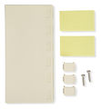 KeyConnect® Side-Entry Box With Shutter Door 4-Port Electrical White