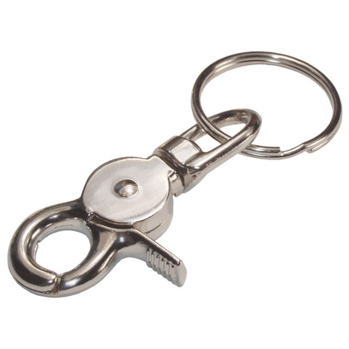 Hillman Metal Trigger Snap With Key Ring