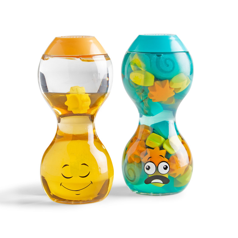 Express Your Feelings™ Sensory Bottles, Opposites: Overwhelmed and Calm