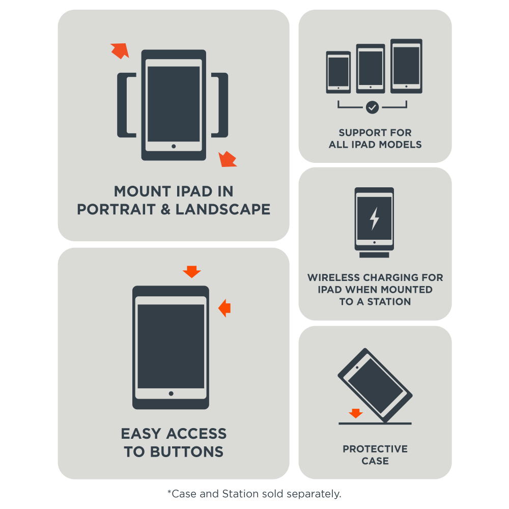 CONNECT PRO - Case for iPad 10.2" (9th gen) | iPad 10.2" (8th gen) | iPad 10.2" (7th gen) - Black