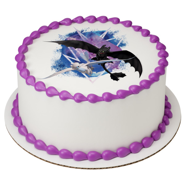 DreamWorks How To Train Your Dragon: The Hidden World Fly Free PhotoCake® Edible Image®