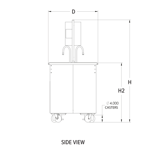 Engineering side view