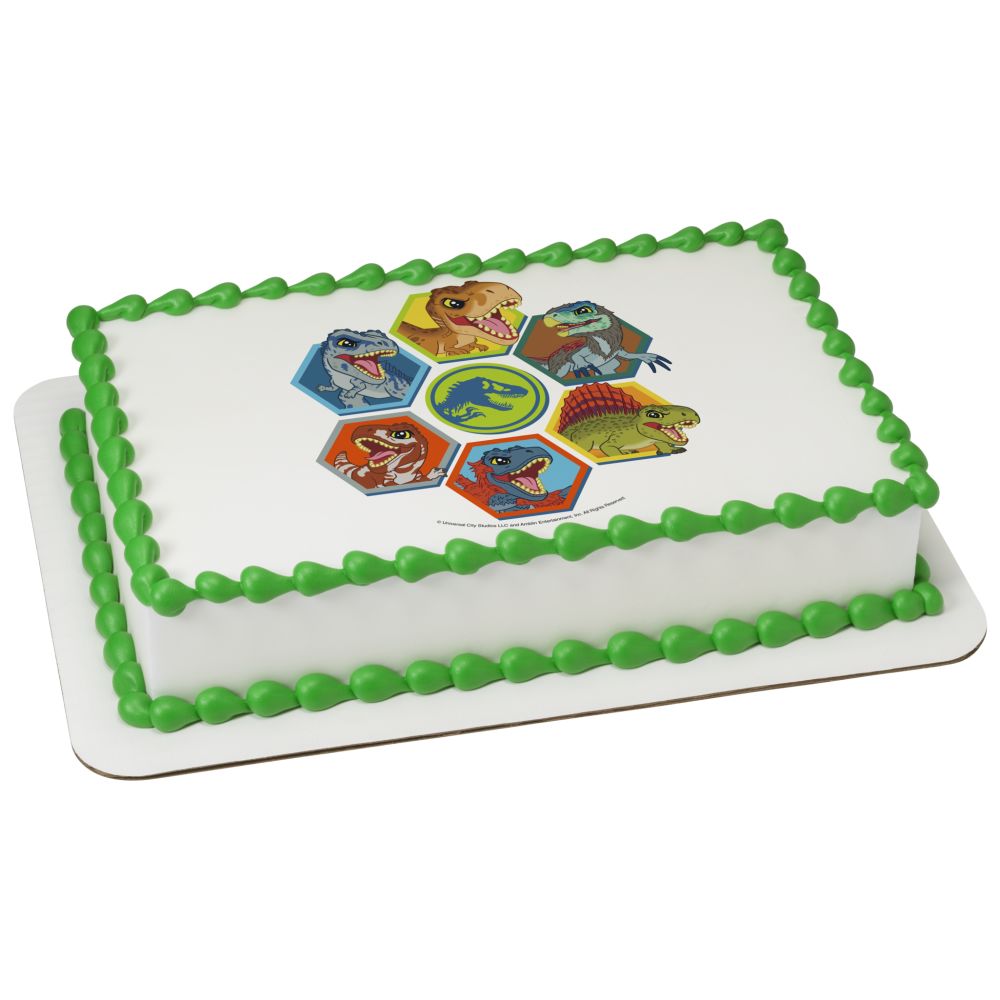 Image Cake Jurassic World Explorers