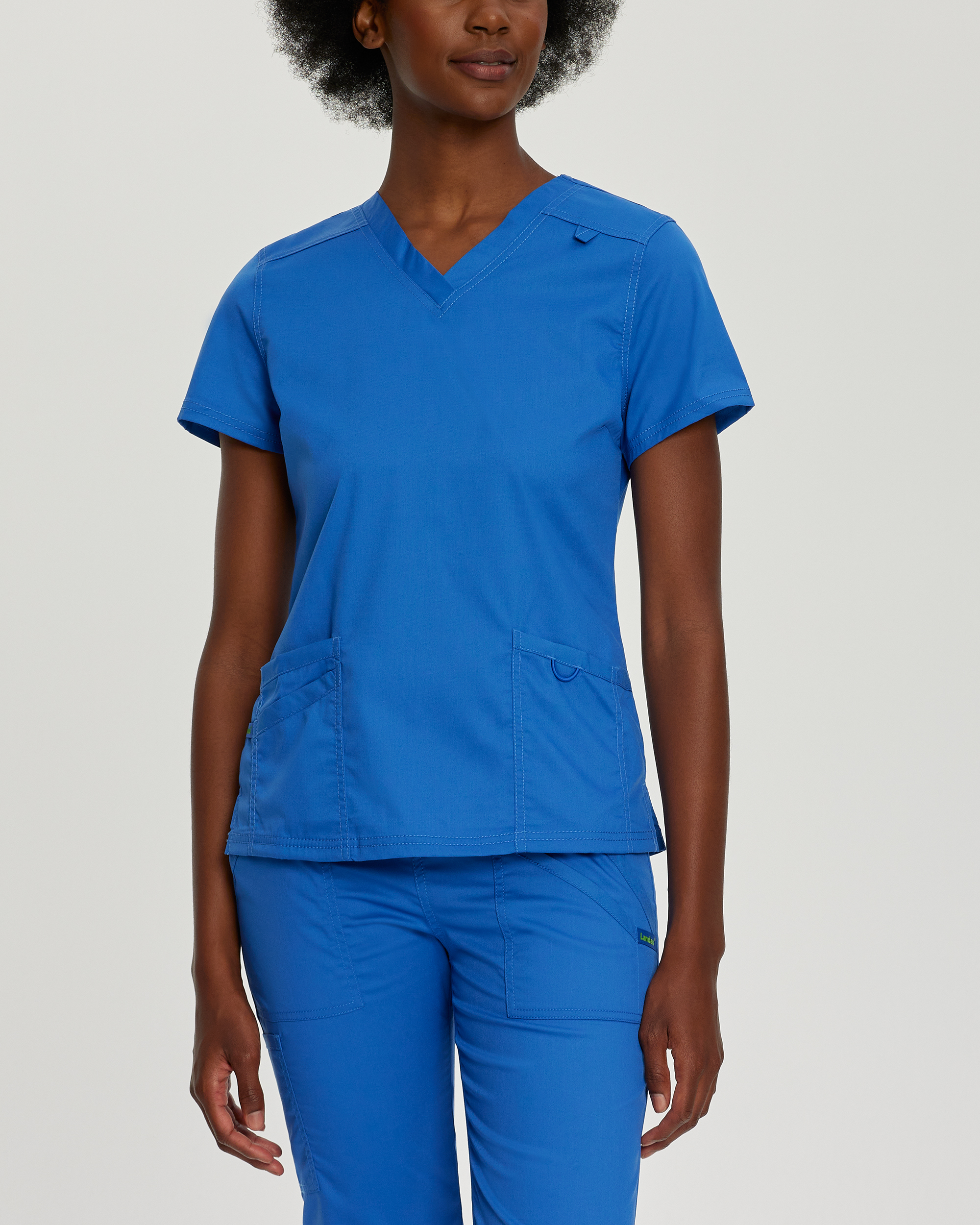 ProFlex 4160 Ladies 3 Pocket V Neck Scrub Top by Landau-Landau