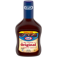 Kraft Original Slow-Simmered Barbecue Sauce Family SIze, 28 oz Bottle