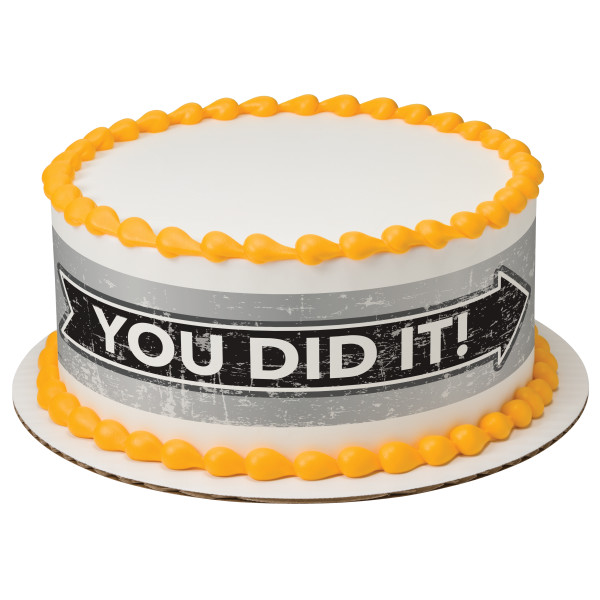 Grad Marquee Lights Edible Image® Designer Prints®