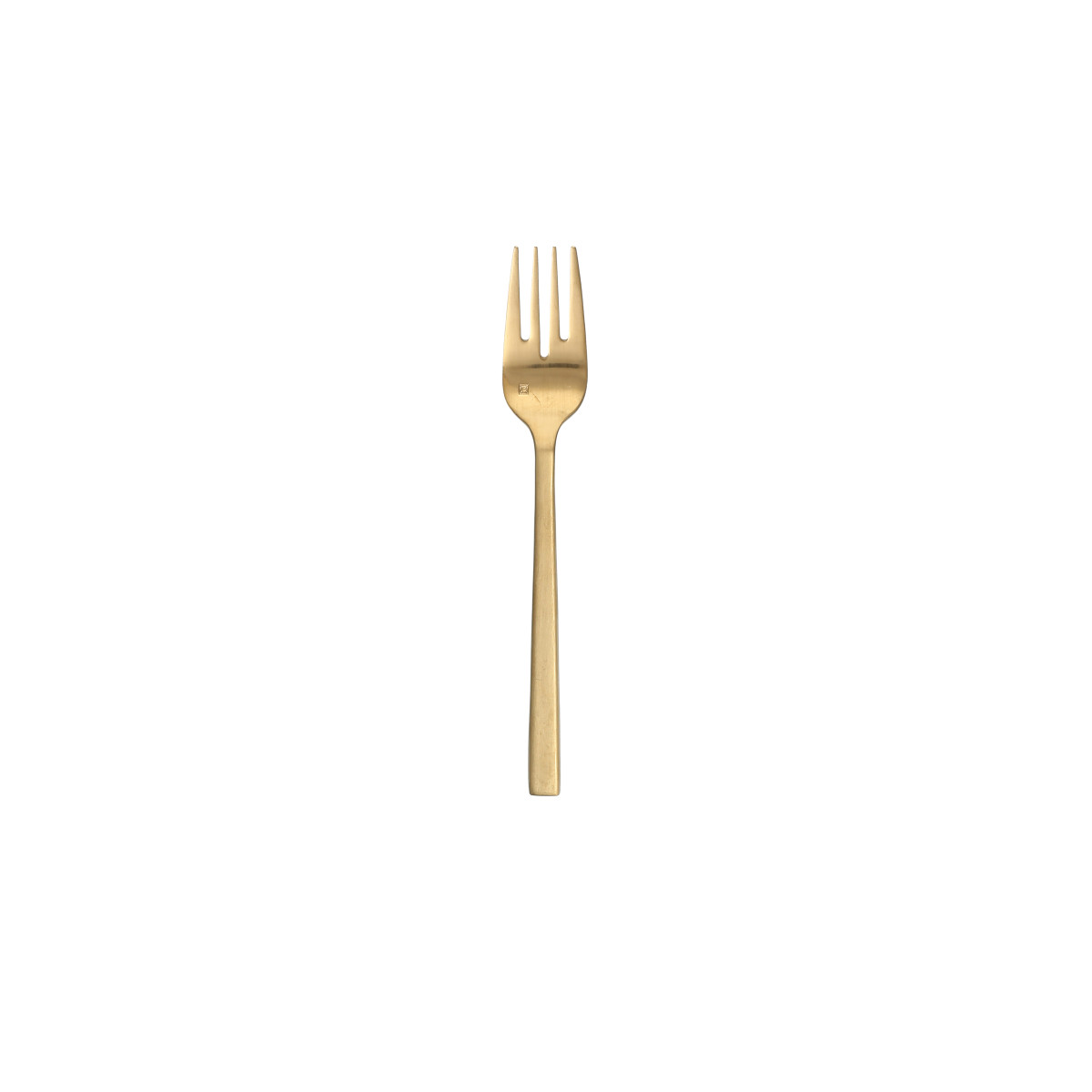 Arezzo Brushed Gold Salad Fork 7"
