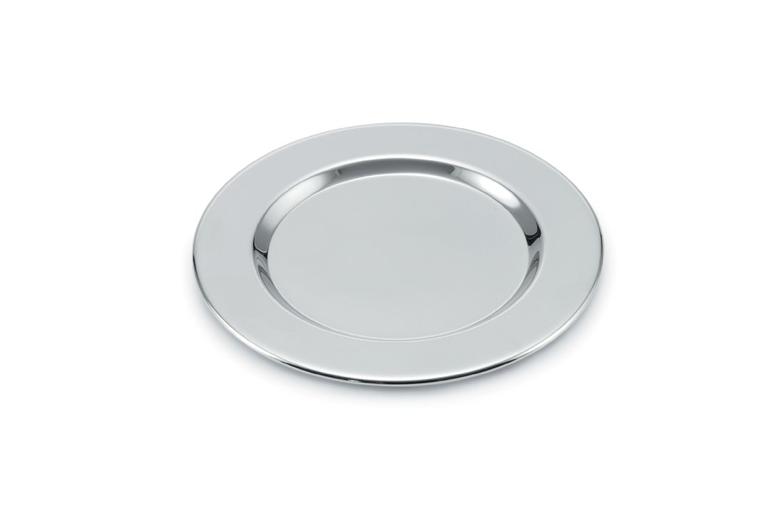 6 ⅛-inch stainless steel bottle coaster and spoon rest