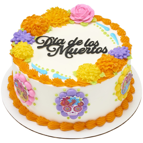 La Calavera Mask Cupcake Rings