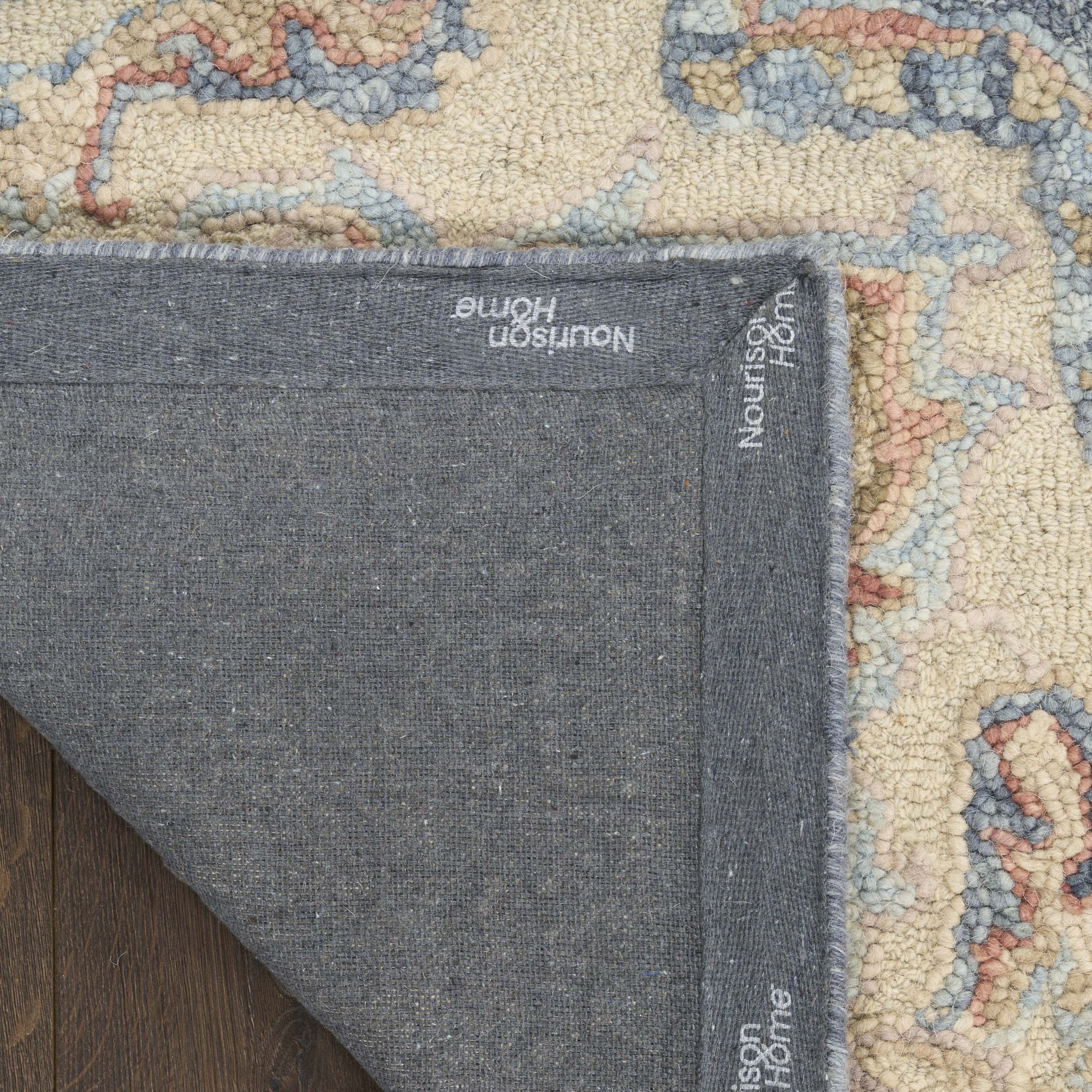 Nourison Maison 9'9" x 13'9" Blue Ivory Vintage Indoor Rug