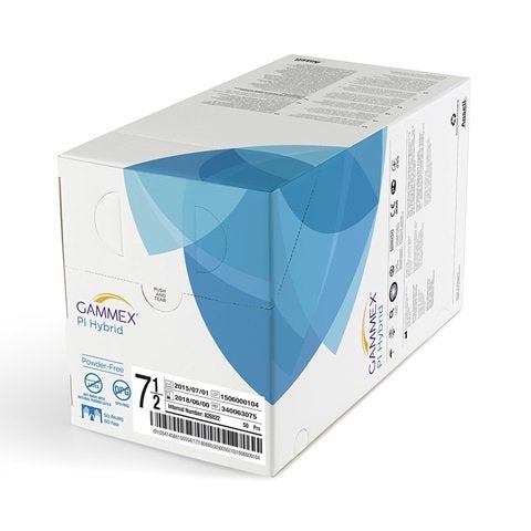 Ansell GLOVE, SURG PLYISO/PLYCHPRN 7.5 STR2 TXT CHEMO (50PR/BX 4BX/