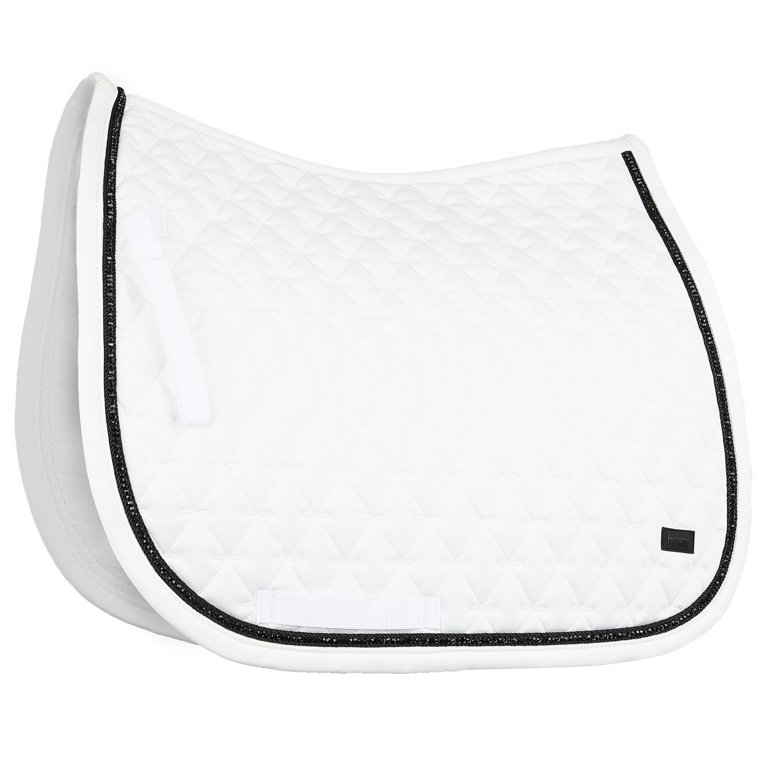 Horze Noir Pearl Corded Dressage Saddle Pad