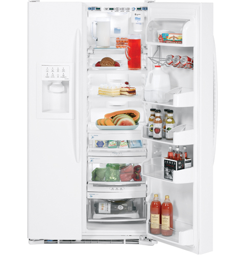 GE Profile™ 28.5 Cu. Ft. Side-By-Side Refrigerator with Dispenser