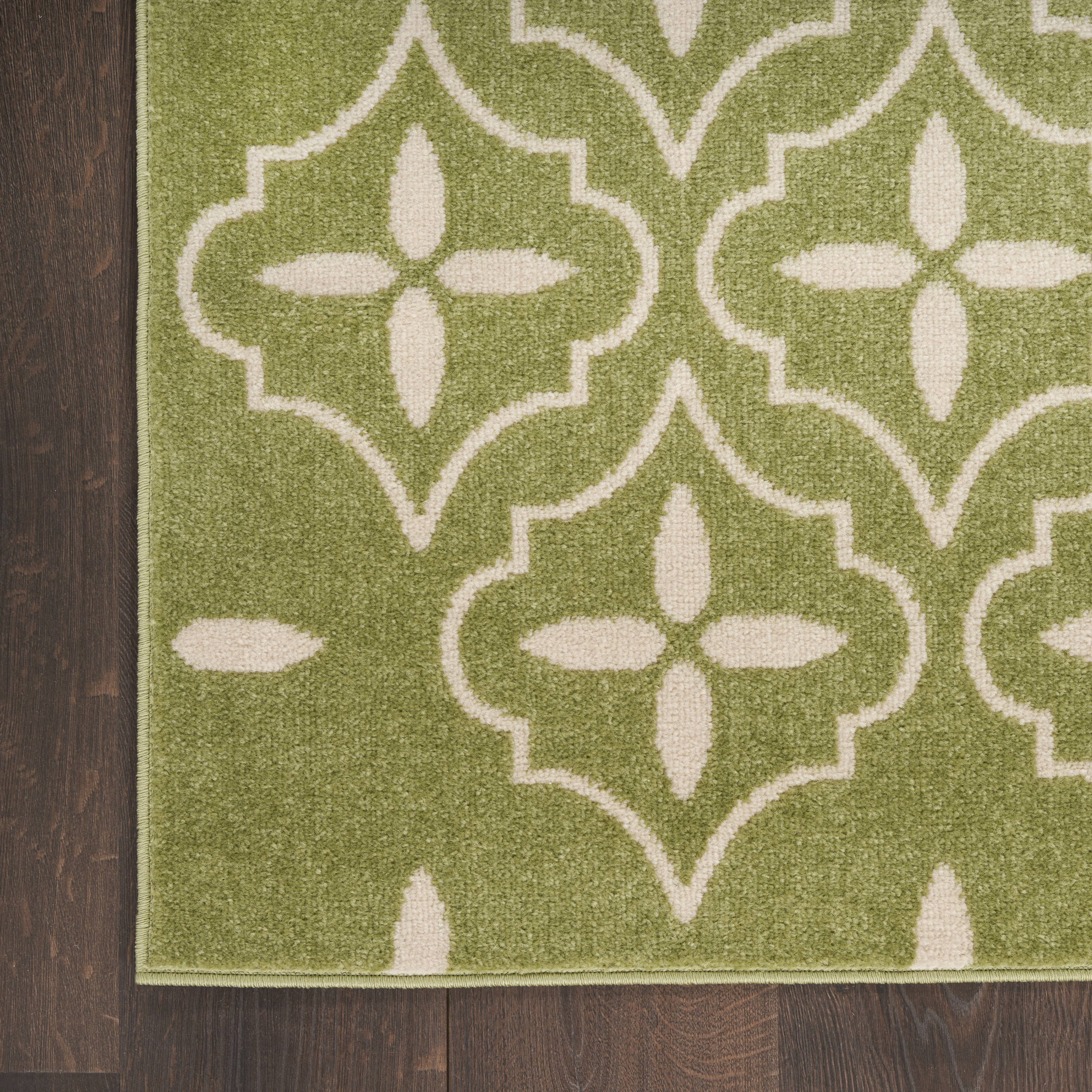 Nourison Nourison Essentials 8' x 10' Green Ivory Modern Rug