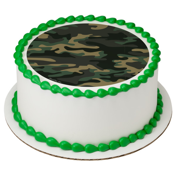 Camo PhotoCake® Edible Image®