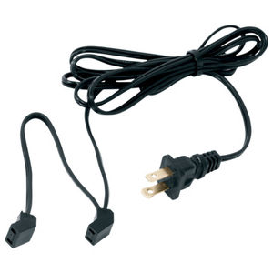 Fan Power Cord, Cable Cord Set, Black