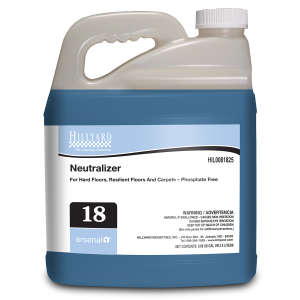 Hillyard, Arsenal® Neutralizer, Arsenal® One Dispenser 2.5 Liter Bottle