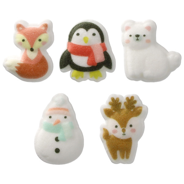 Winter Friends - Red 3 Free Dec-Ons® Decorations