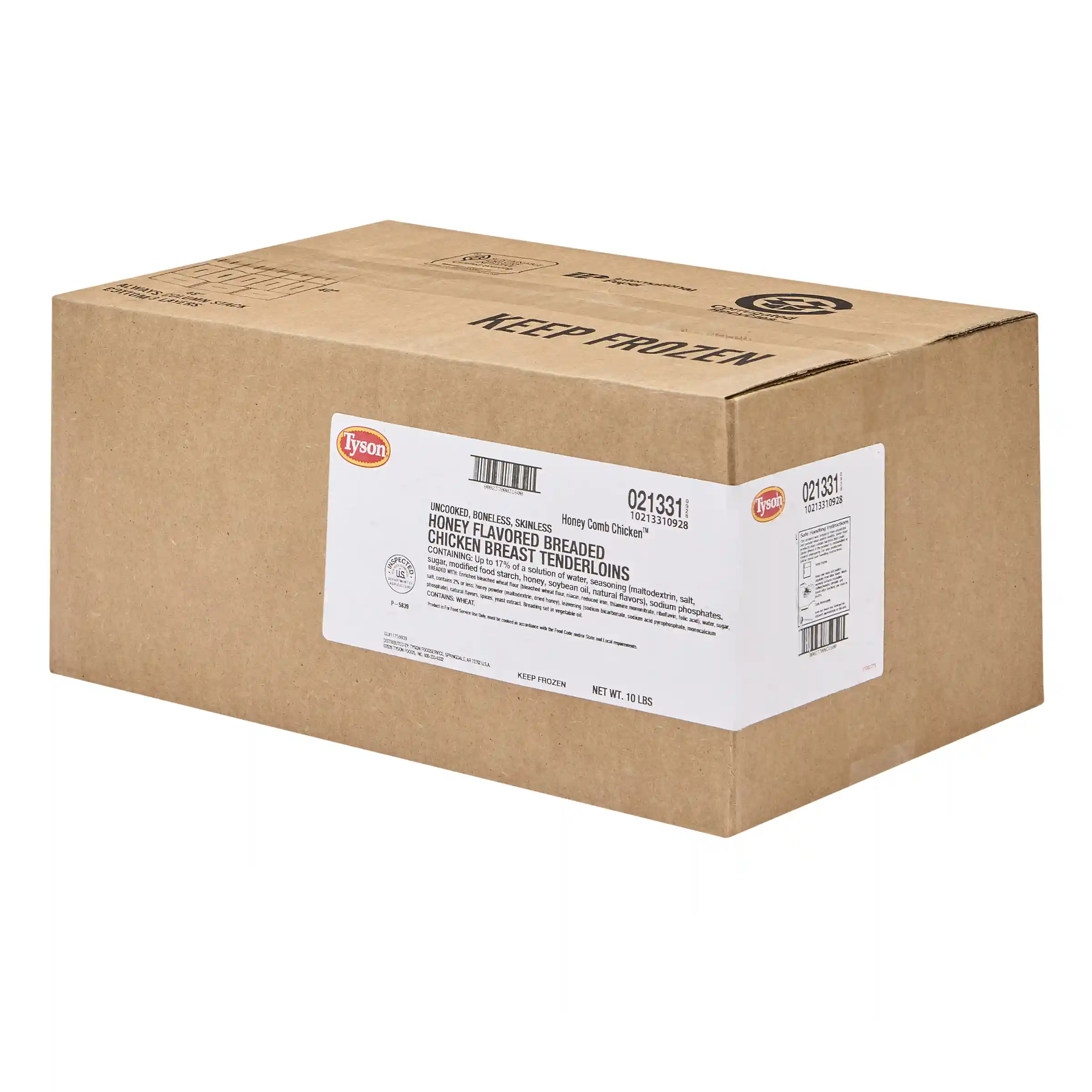 Tyson® Uncooked Breaded Honey Chicken Tenderloins_image_5