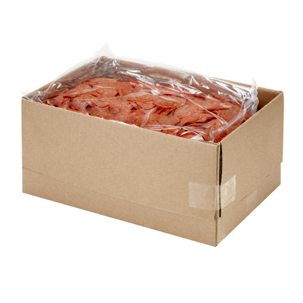 HORMEL(r) THE PERFORMANCE PEPPERONI(r), Bold, 16 slices per oz, 2/12.5 lb . C1RM - Front Right Open Case (Hi Res)