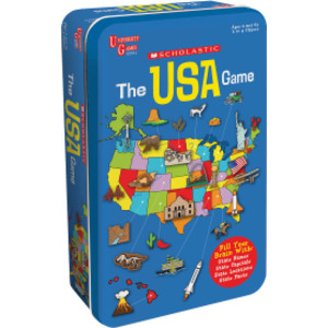The Scholastic USA Game Tin