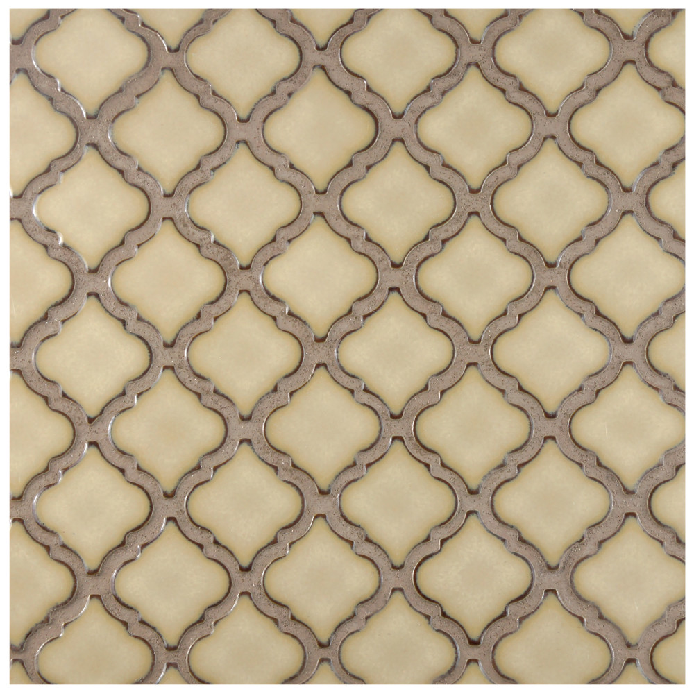 Hudson Tangier Caffe 12.38x12.38 Lantern Porcelain Floor and Wall Digital Pattern