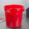 Rubbermaid Commercial, BRUTE, 10qt, Pail, Red