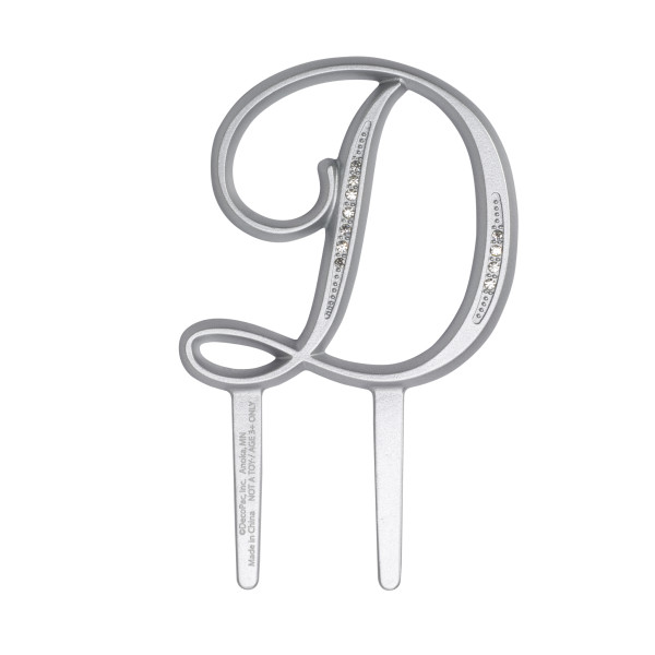 2.5" D Diamond Letter Monogram