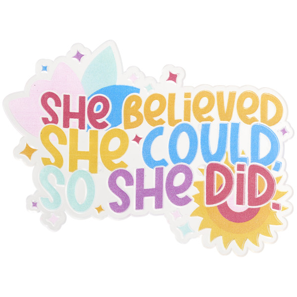 She Believed She Could Layon
