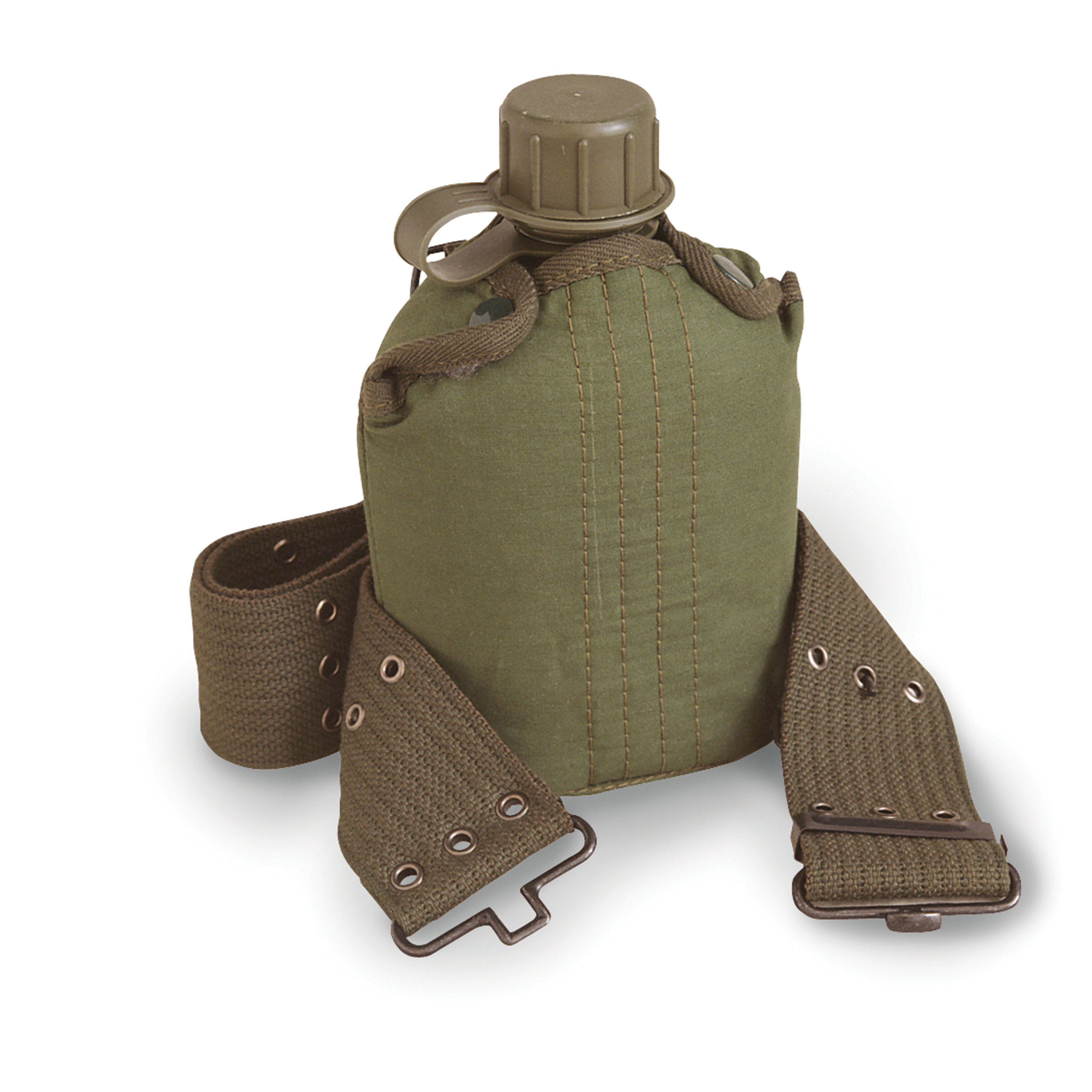 STANSPORT 336 PLASTIC CANTEEN COVER BELT SET GI STYLE HEAVY DUTY FELT LINED NEW eBay