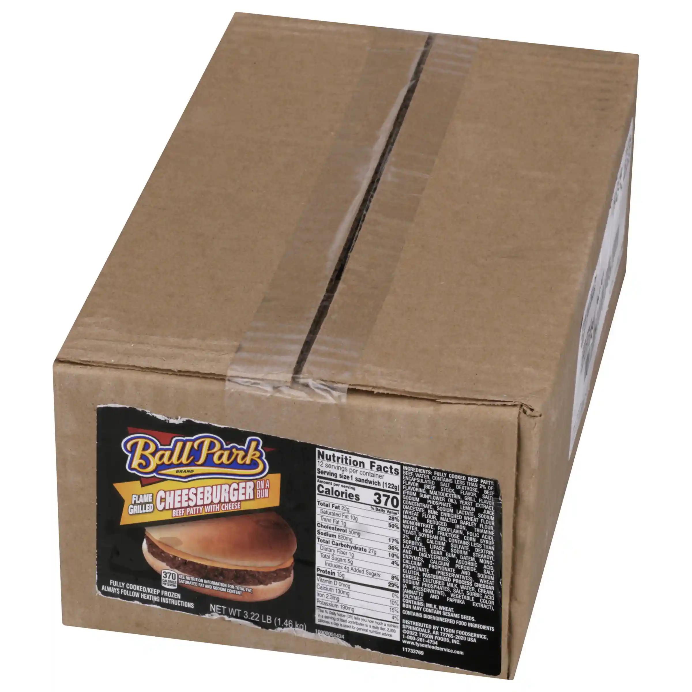 Ball Park® Butcher Wrapped Flame Grilled Cheeseburger on a Bun_image_5