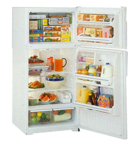 GE® Top Mount,  No Frost, Energy Class C, 443 Liters (Freezer 108 Liters)