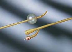 Bardex Lubricath Foley Catheter, 18 Fr., Medium, Coude Tip MK 48083